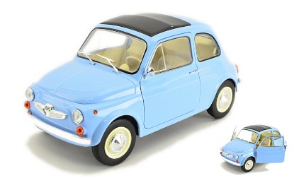 Immagine di STEYR PUCH 500 1969 LIGHT BLUE 1:18
