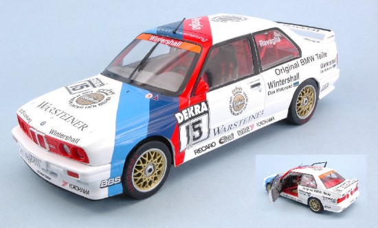 Immagine di BMW E30 N.15 CHAMPION DTM GR.A 1989 R.RAVAGLIA 1:18