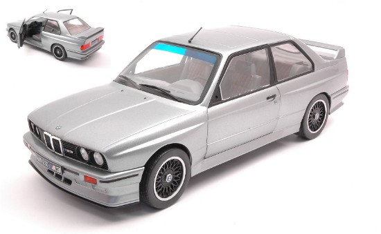 Immagine di BMW E30 M3 1990 STERLING SILVER METALLIC 1:18