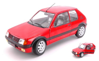Immagine di PEUGEOT 205 GTI 1.9 PHASE 1 RED 1:18