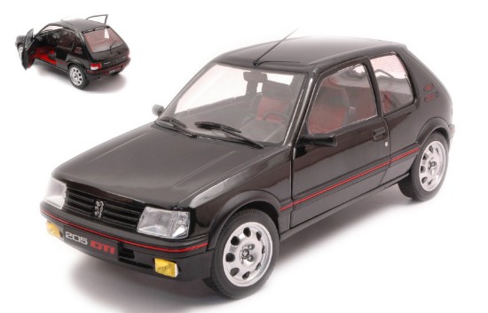 Immagine di PEUGEOT 205 GTI 1.9L MK2 1990 ONYX BLACK 1:18