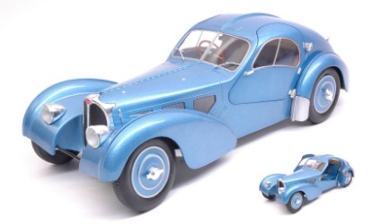 Immagine di BUGATTI ATLANTIC SC 1937 LIGHT BLUE METALLIC 1:18