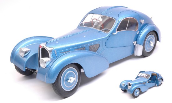 Immagine di BUGATTI ATLANTIC SC 1937 LIGHT BLUE METALLIC 1:18
