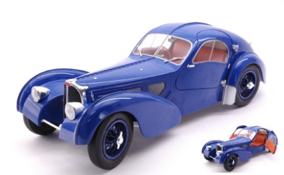 Immagine di BUGATTI TYPE 57 SC ATLANTIC 1937 DARK BLUE 1:18