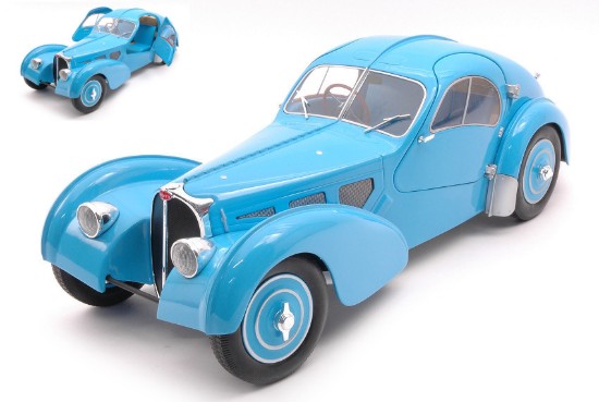 Immagine di BUGATTI TYPE 57 SC ATLANTIC T35 1937 LIGHT BLUE 1:18