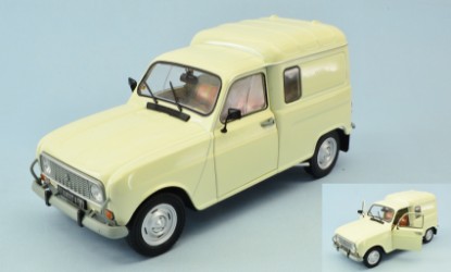 Immagine di RENAULT 4 F4 1975 WHITE CREAM 1:18