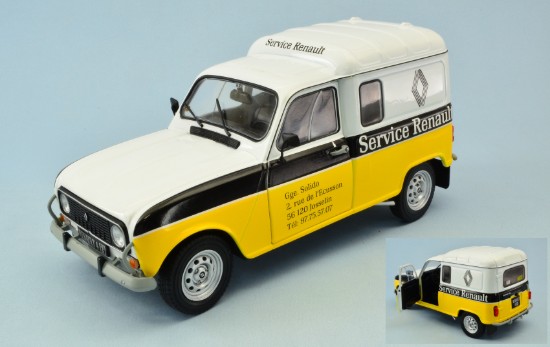 Immagine di RENAULT 4 F4 1975 SERVICE RENAULT 1:18
