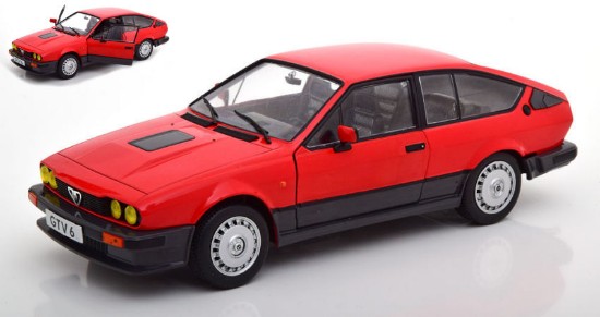 Immagine di ALFA ROMEO GTV6 1984 RED 1:18