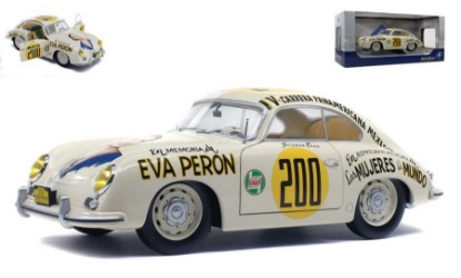 Immagine di PORSCHE 356 EVA PERON N.200 DNF PANAMERICANA 1953 JACQUELINE EVANS 1:18