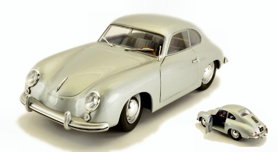 Immagine di PORSCHE 356 PRE-A 1953 SILVER 1:18