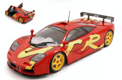 Immagine di MC LAREN F1 GTR SHORT TAIL 1996 RED/YELLOW 1:18