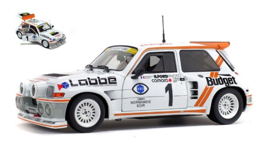 Immagine di RENAULT 5 MAXI TURBO N.1 WINNER RALLYE ARMOR 1986 THOMASSE-MAINE 1:18
