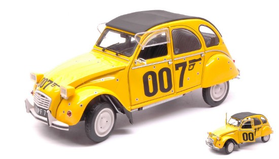 Immagine di CITROEN 2CV JAMES BOND 007 "FOR YOUR EYES ONLY" 1981 1:18