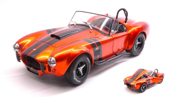 Immagine di AC COBRA 427 MKII 1965 METALLIC ORANGE/BLACK 1:18