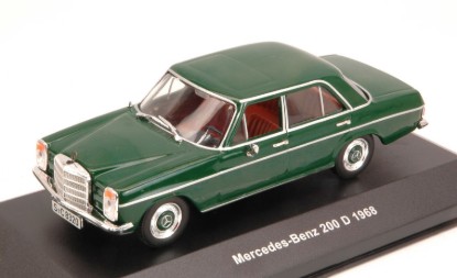 Immagine di MERCEDES 200 D 1968 GREEN 1:43