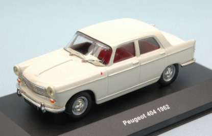 Immagine di PEUGEOT 404 BERLINE 1962 WHITE 1:43