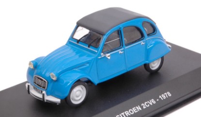 Immagine di CITROEN 2CV6 1978 BLUE 1:43