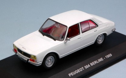 Immagine di PEUGEOT 504 BERLINE 1969 WHITE 1:43