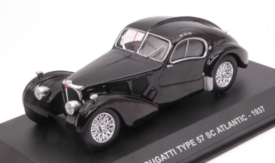 Immagine di BUGATTI TYPE 57 SC ATLANTIC 1937 BLACK 1:43