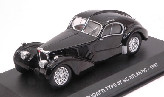 Immagine di BUGATTI TYPE 57 SC ATLANTIC 1937 BLACK 1:43