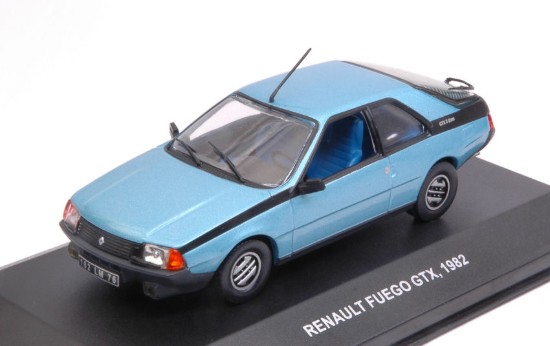 Immagine di RENAULT FUEGO GTX 1982 LIGHT BLUE 1:43