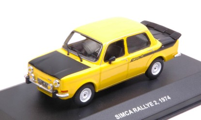 Immagine di SIMCA RALLY 2 1974 YELLOW/BLACK 1:43