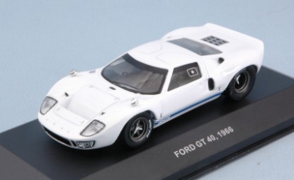 Immagine di FORD GT40 1966 WHITE 1:43