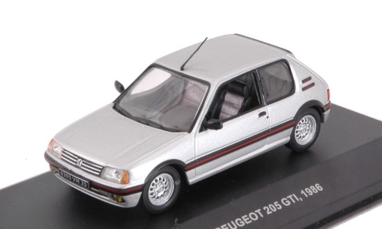 Immagine di PEUGEOT 205 GTI 1986 SILVER 1:43