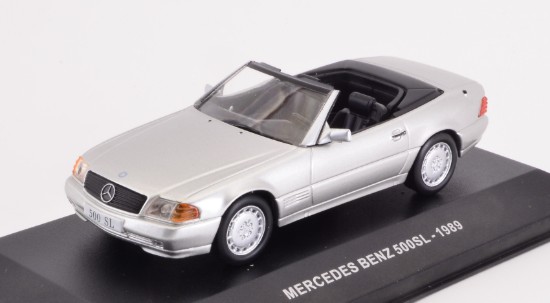 Immagine di MERCEDES 500 SL 1989 SILVER 1:43