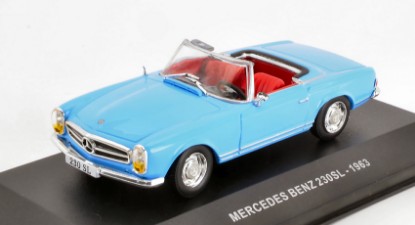 Immagine di MERCEDES 230 SL 1963 LIGHT BLUE 1:43