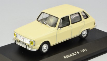 Immagine di RENAULT 6 1970 LIGHT CREAM 1:43