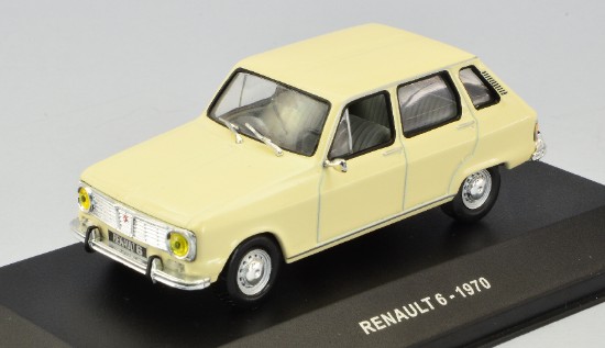 Immagine di RENAULT 6 1970 LIGHT CREAM 1:43