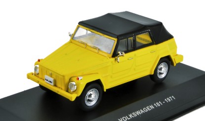 Immagine di VW 181 1971 YELLOW W/SOFT TOP BLACK ROOF 1:43