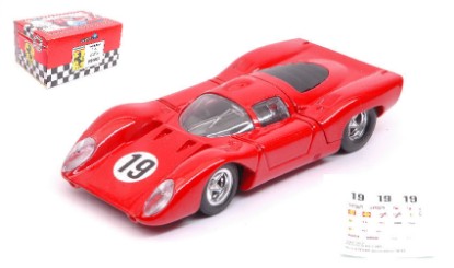 Immagine di FERRARI 312 P N.19 ACCIDENT LM 1969 C.AMON-P.SCHETTY METAL BOX 1:43