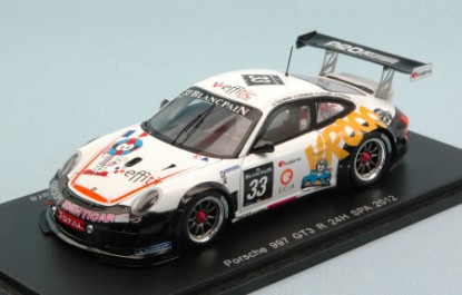 Immagine di PORSCHE GT3-R N.33 24 H SPA 2012 DERMONT-LECLERC-TUCHBANT-PERERA 1:43