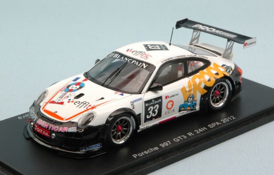 Immagine di PORSCHE GT3-R N.33 24 H SPA 2012 DERMONT-LECLERC-TUCHBANT-PERERA 1:43