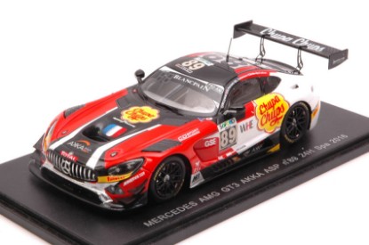 Immagine di MERCEDES GT3 N.89 40th 24 H SPA 2016 PERFETTI-CAZENAVE-LYONS-TRAFF.1:43