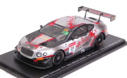 Immagine di BENTLEY GT3 N.09 CHINA GT CHAMPIONSHIP 2017 H.GENG-A.IMPERATORI 1:43