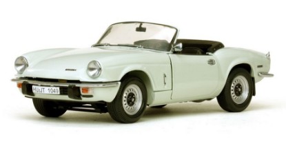 Immagine di TRIUMPH SPITFIRE MK IV OPEN CONVERTIBLE 1970 GLACIER WHITE 1:18