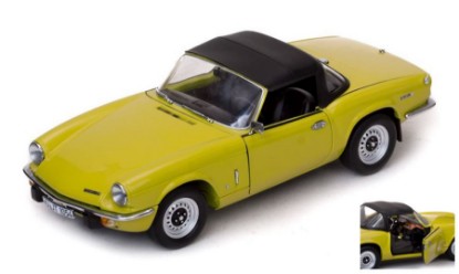 Immagine di TRIUMPH SPITFIRE MK V CLOSED CONVERTIBLE 1970 MIMOSA YELLOW 1:18