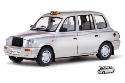 Immagine di TX1 LONDON TAXI 1998 SILVER 1:18