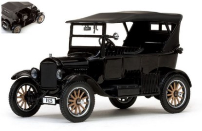 Immagine di FORD MODEL T TOURING CLOSED 1925 BLACK 1:24