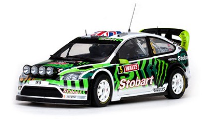 Immagine di FORD FOCUS RS N.5 7th RALLY GREAT BRITAIN 2010 WILSON-MARTIN 1:18