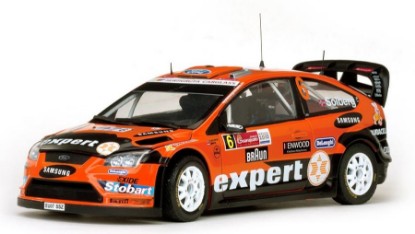 Immagine di FORD FOCUS N.6 6th MEXICO 2010 H.SOLBERG-I.MINOR 1:18