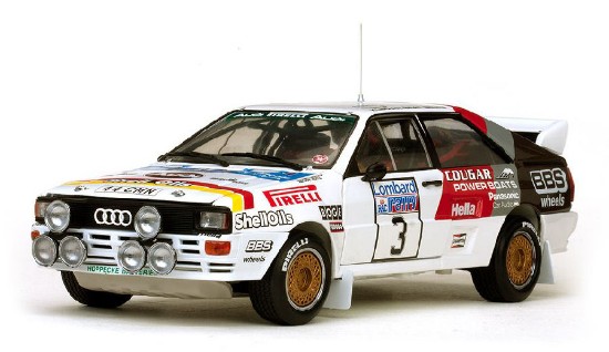 Immagine di AUDI QUATTRO A2 N.3 2nd RAC RALLY H.MIKKOLA-A.HERTZ 1:18