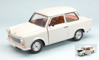 Immagine di TRABANT 601 DE LUXE 1965 ANTIQUE WHITE 1:18