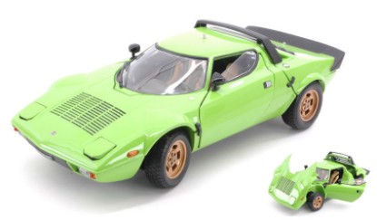 Immagine di LANCIA STRATOS LIGHT GREEN 1:18