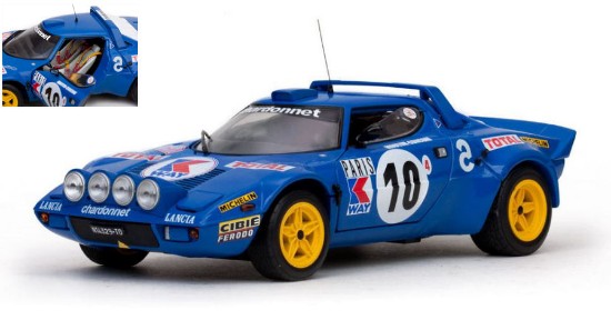 Immagine di LANCIA STRATOS HF N.10 7th MONTE CARLO 1978 M.MOUTON-F.CONCONI 1:18