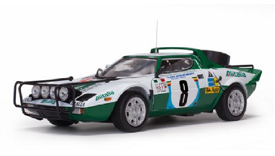 Immagine di LANCIA STRATOS N.8 ALITALIA 3rd SAFARI RALLY 1975 WALDEGARD-THORZEL.1:18