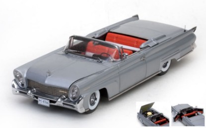 Immagine di LINCOLN CONTINENTAL MKIII OPEN CONVERTIBLE 1958 SILVER GREY 1:18